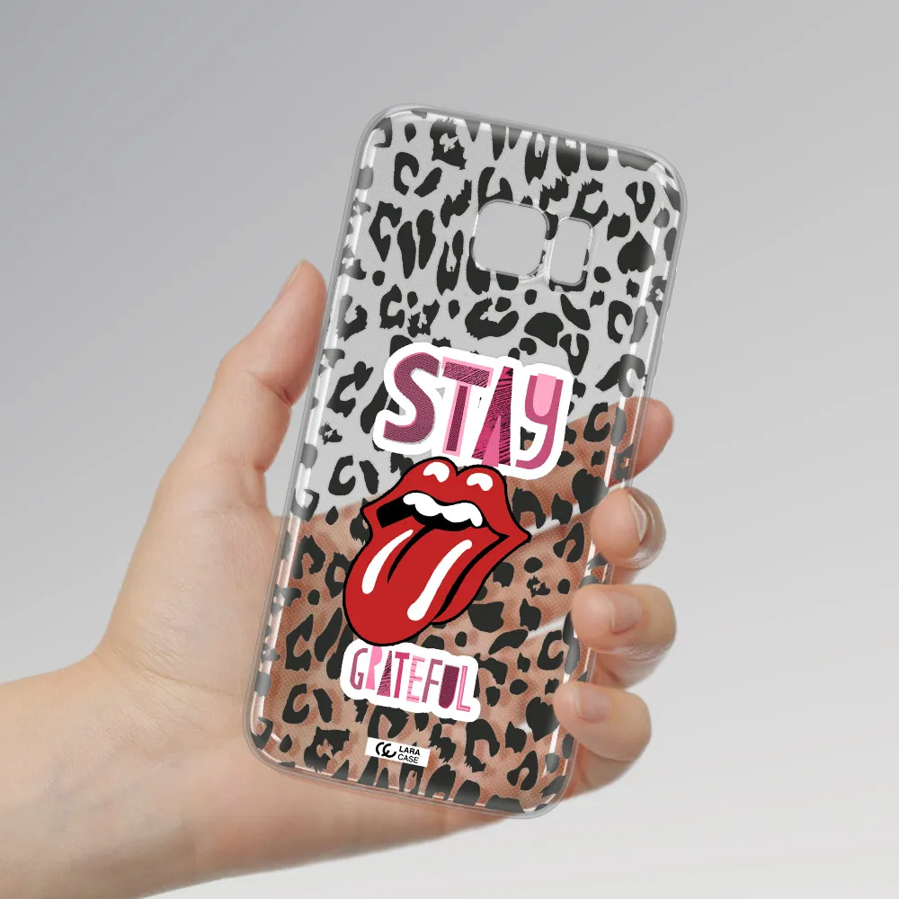 The Rolling Stones Samsung S7 Edge Clear TPU Case