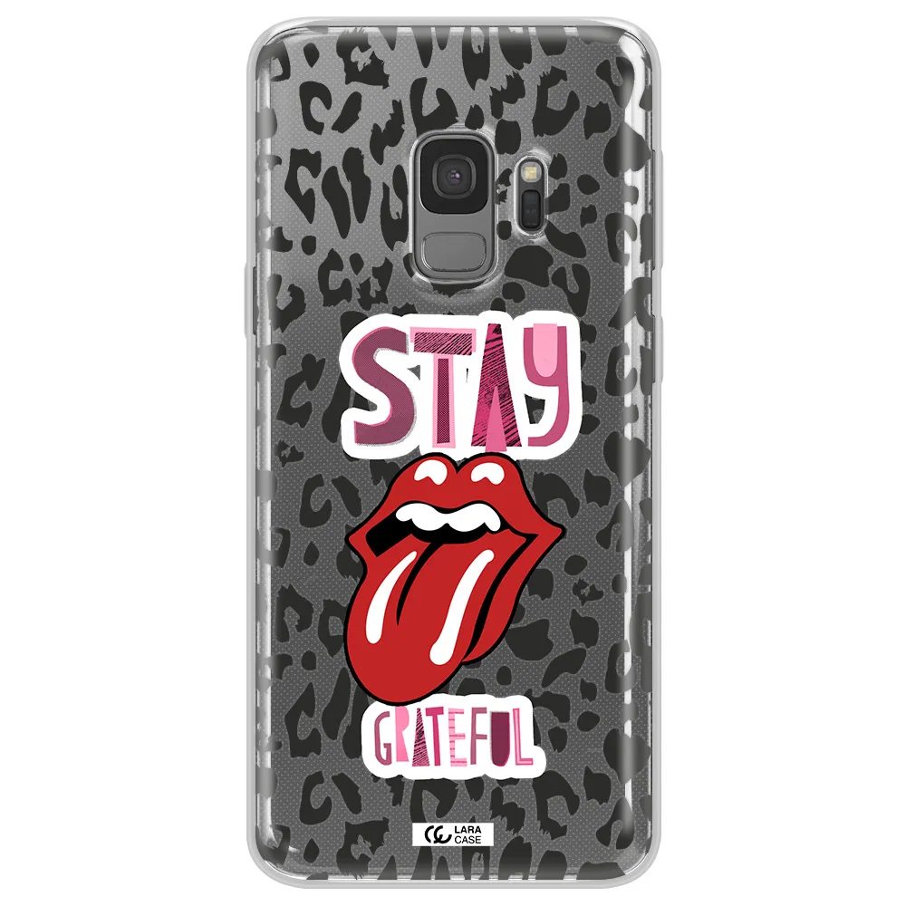 The Rolling Stones Samsung S9 Clear TPU Case
