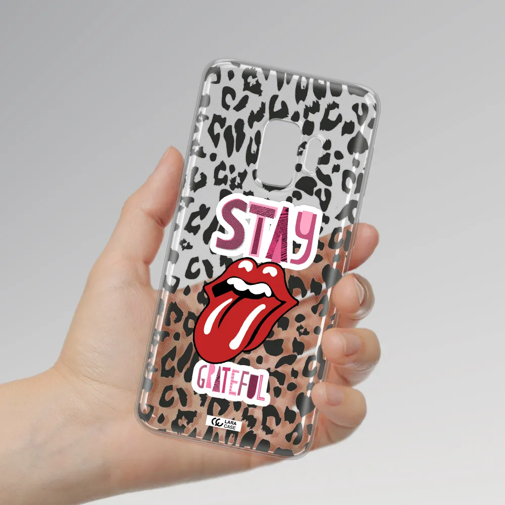 The Rolling Stones Samsung S9 Clear TPU Case
