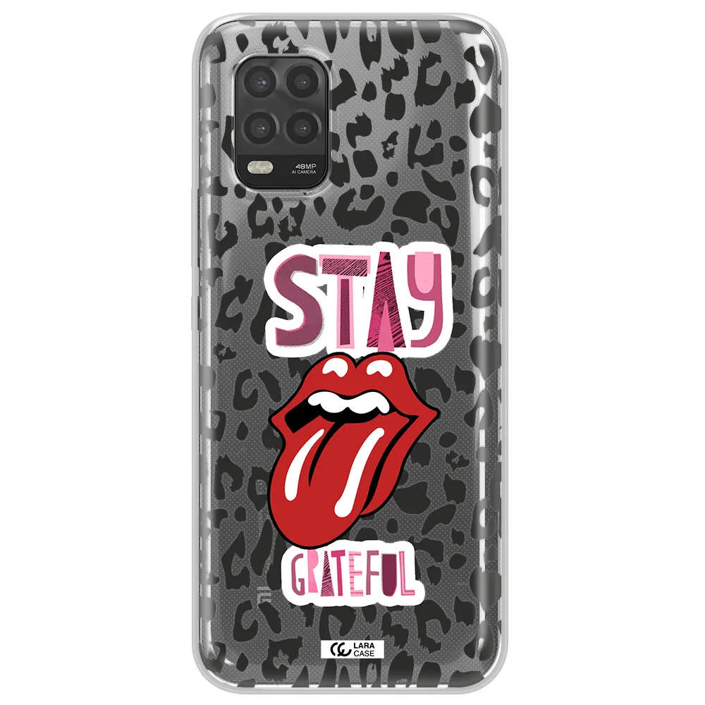 The Rolling Stones Xiaomi Mi 10 Lite Clear TPU Case