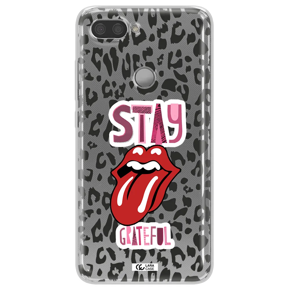 The Rolling Stones Xiaomi Mi 8 Lite Clear TPU Case
