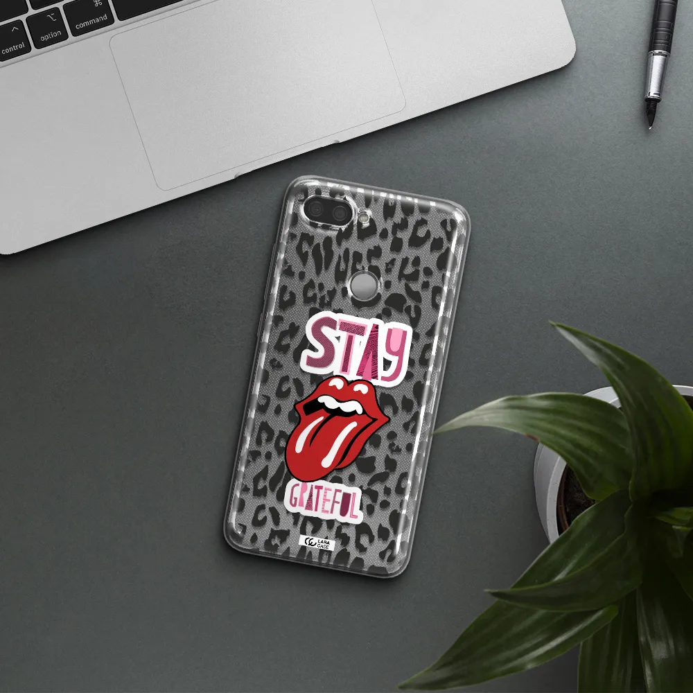 The Rolling Stones Xiaomi Mi 8 Lite Clear TPU Case