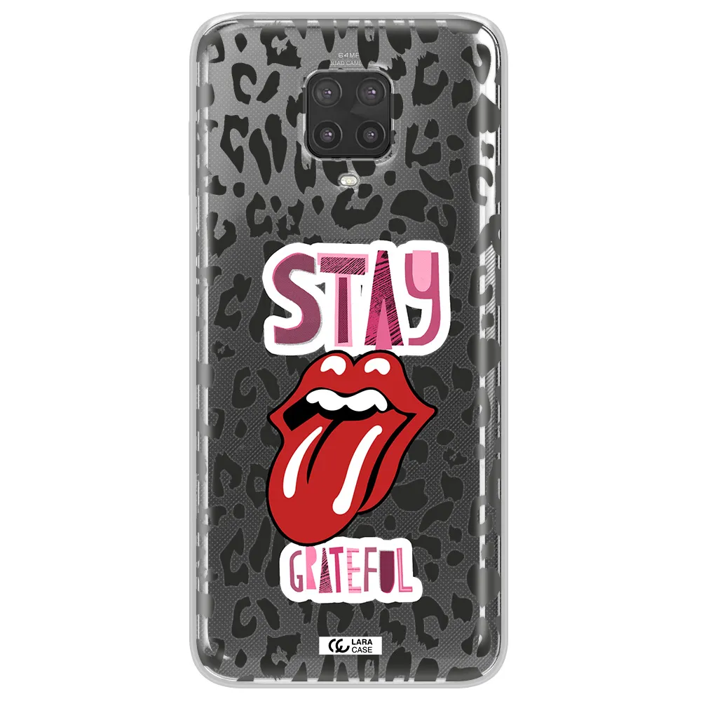 The Rolling Stones Xiaomi Note 9 Pro Clear TPU Case