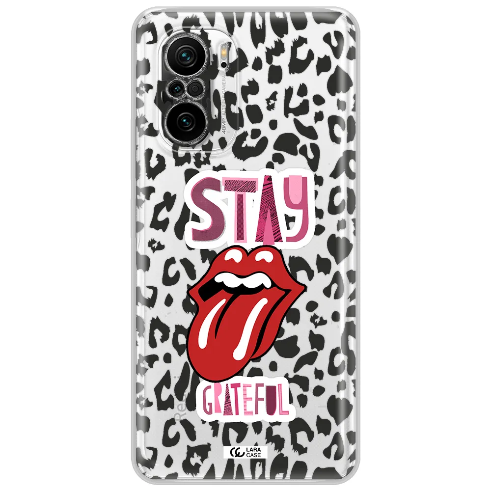 The Rolling Stones Xiaomi Poco F3 Clear Tpu Case