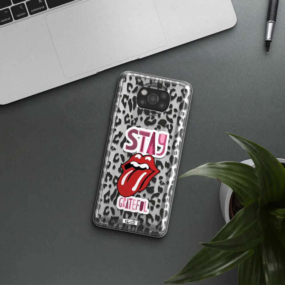 The Rolling Stones Xiaomi Poco X3 Clear TPU Case