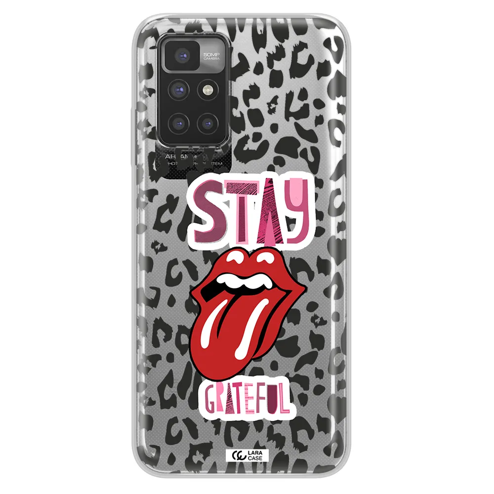The Rolling Stones Xiaomi Redmi 10 Clear TPU Case