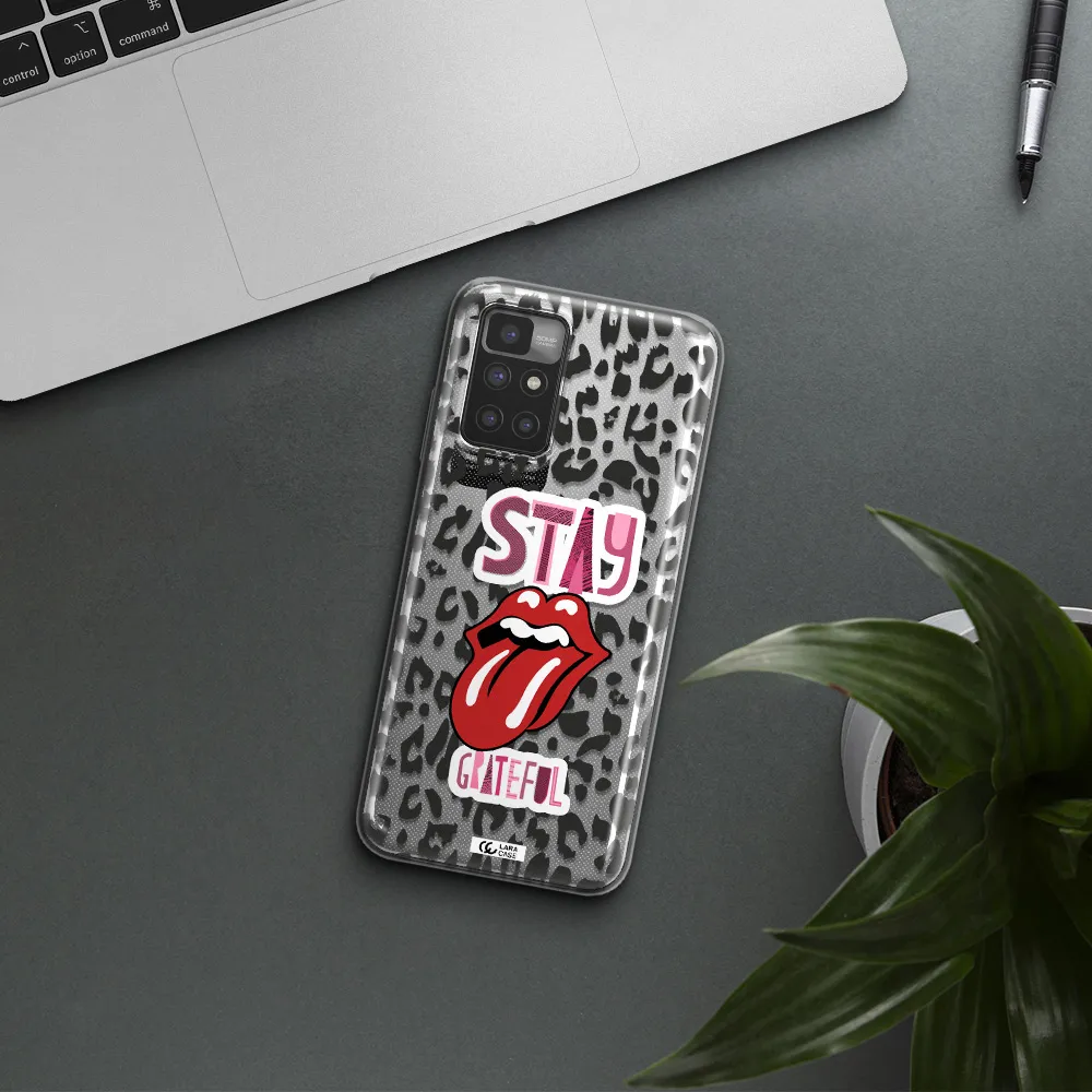 The Rolling Stones Xiaomi Redmi 10 Clear TPU Case