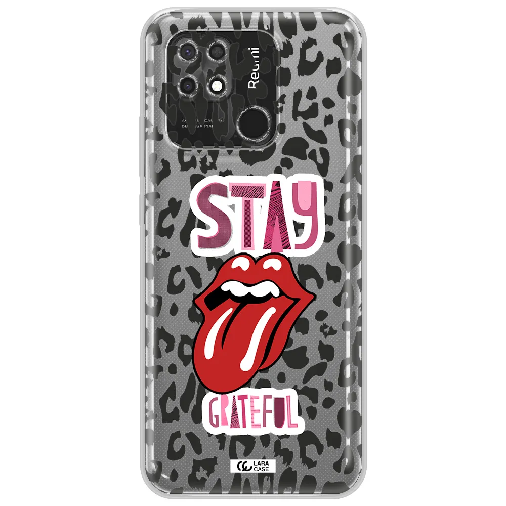 The Rolling Stones Xiaomi Redmi 10C Clear TPU Case