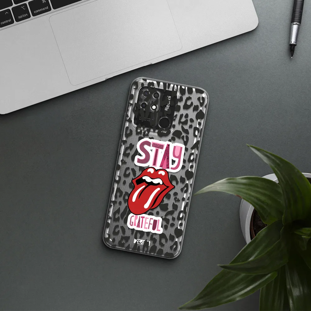 The Rolling Stones Xiaomi Redmi 10C Clear TPU Case