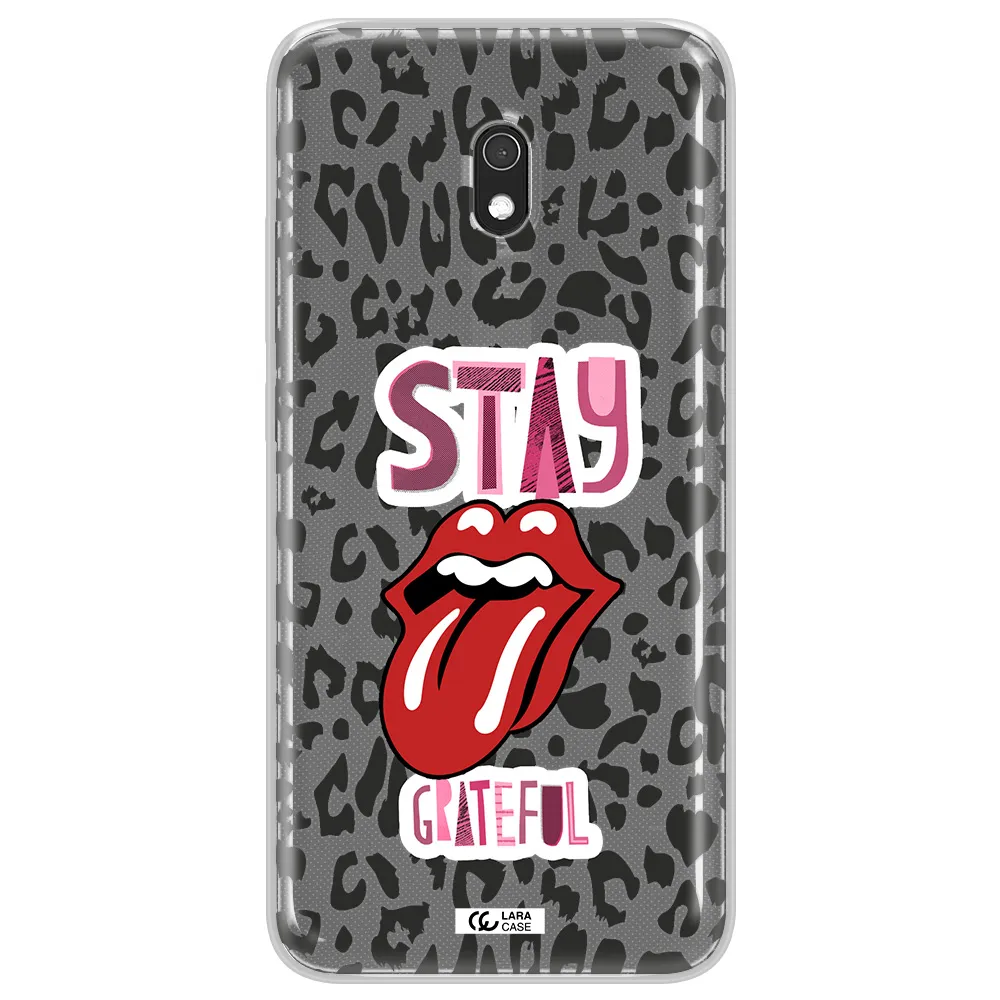 The Rolling Stones Xiaomi Redmi 8A Clear TPU Case
