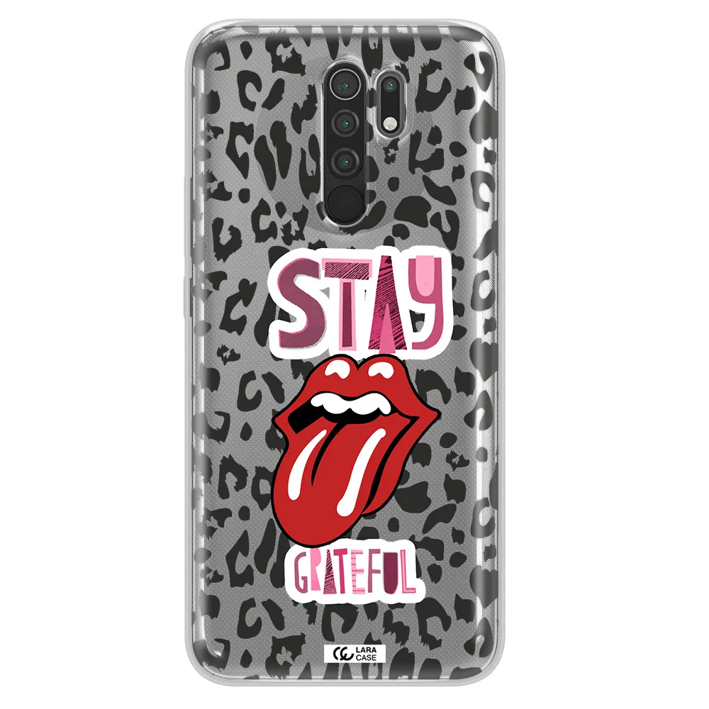 The Rolling Stones Xiaomi Redmi 9 Clear TPU Case