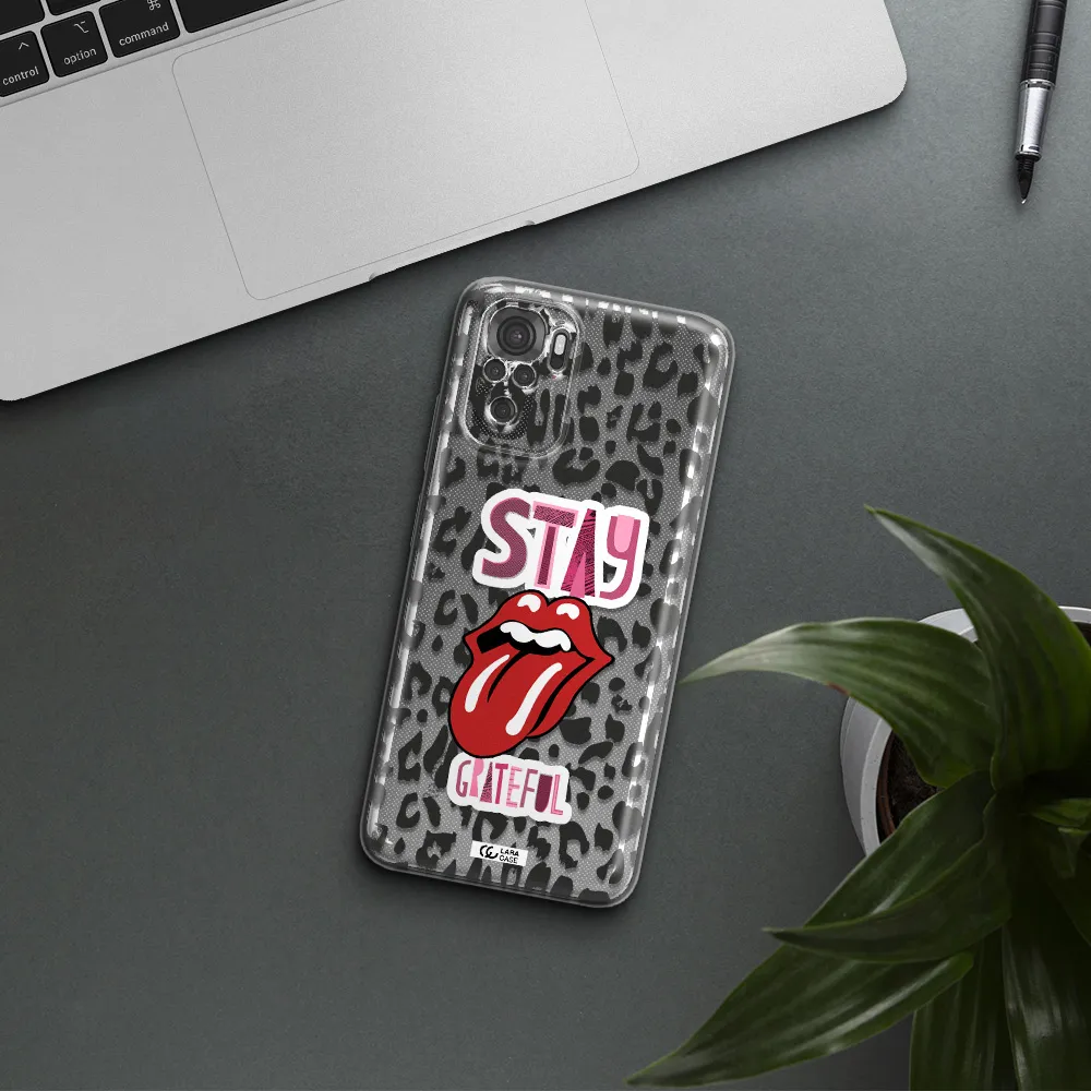 The Rolling Stones Xiaomi Redmi Note 10S Clear Tpu Case