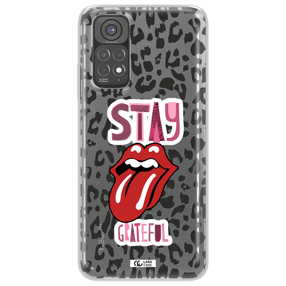 The Rolling Stones Xiaomi Redmi Note 11 Clear TPU Case