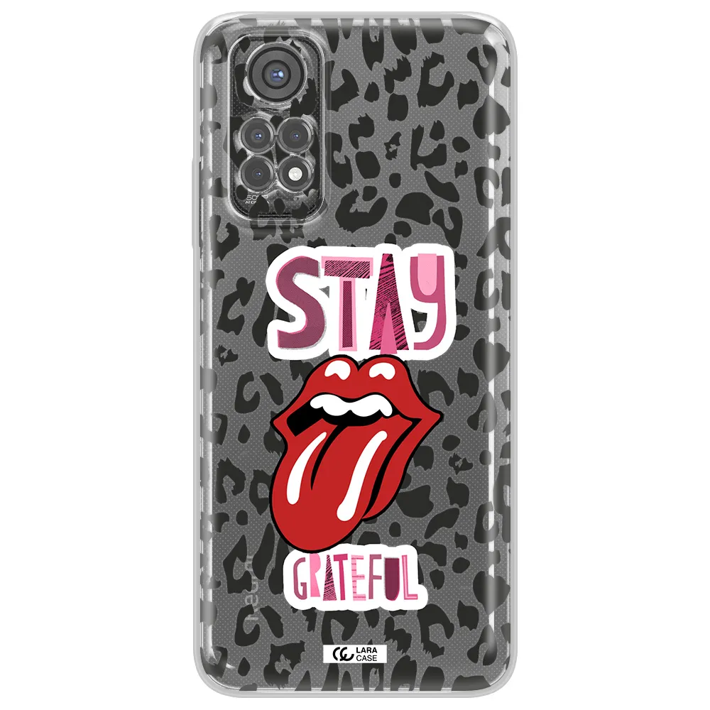 The Rolling Stones Xiaomi Redmi Note 11S Clear Tpu Case