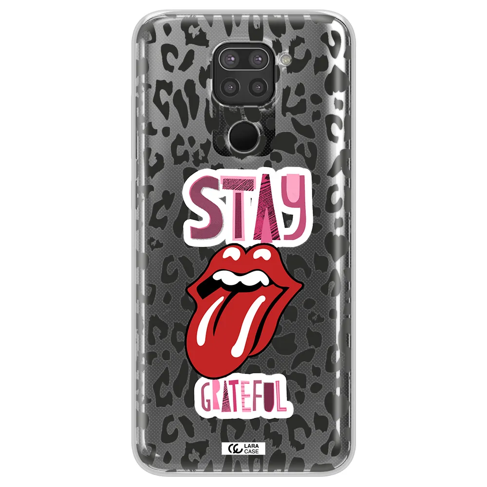 The Rolling Stones Xiaomi Redmi Note 9 Clear TPU Case