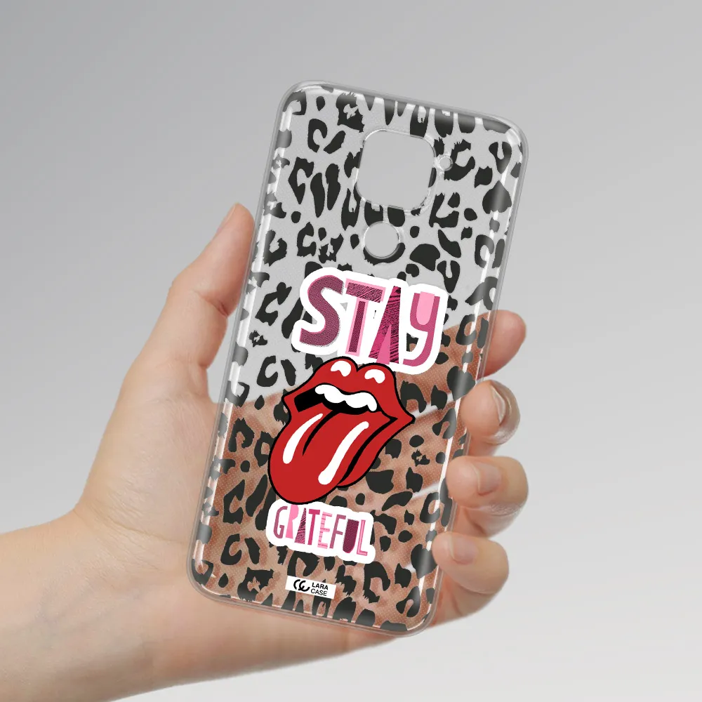 The Rolling Stones Xiaomi Redmi Note 9 Clear TPU Case
