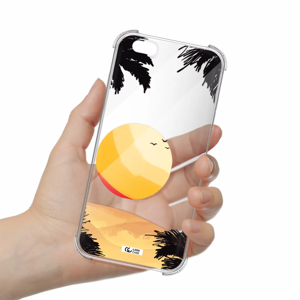 Sunset On The Beach Apple iPhone 6S Clear PC Case