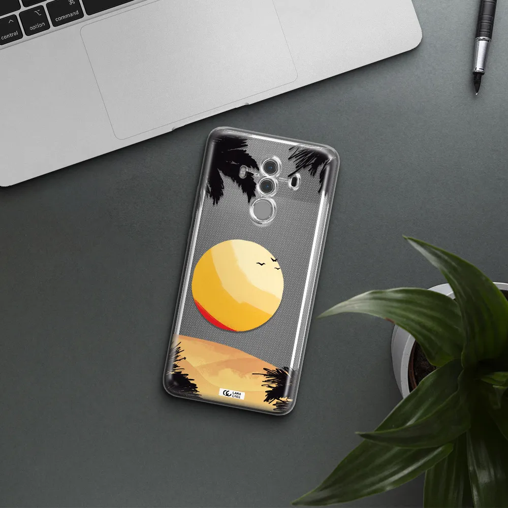 Sunset On The Beach Huawei Mate 10 Pro Clear TPU Case