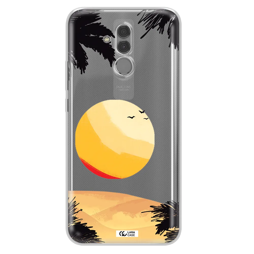 Sunset On The Beach Huawei Mate 20 Lite Clear TPU Case