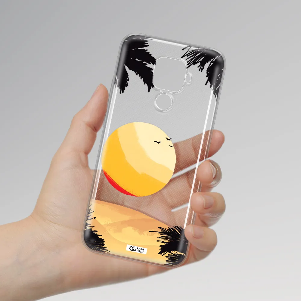 Sunset On The Beach Huawei Mate 30 Lite Clear TPU Case
