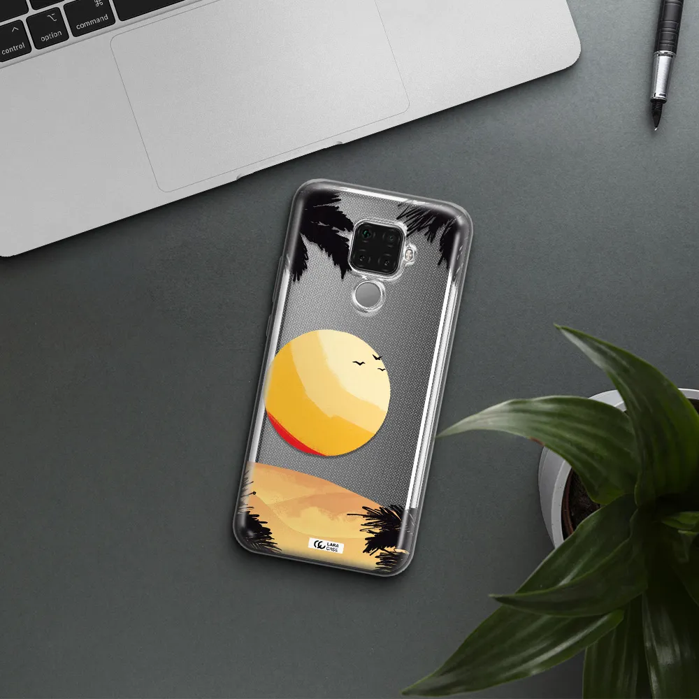 Sunset On The Beach Huawei Mate 30 Lite Clear TPU Case
