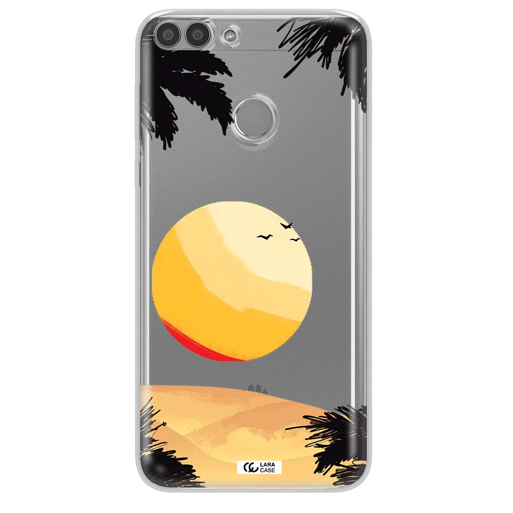 Sunset On The Beach Huawei P Smart 2017 Clear TPU Case