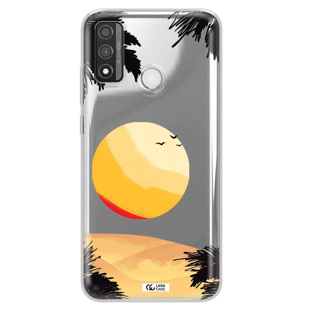 Sunset On The Beach Huawei P Smart 2020 Clear TPU Case