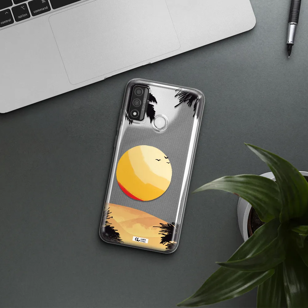 Sunset On The Beach Huawei P Smart 2020 Clear TPU Case