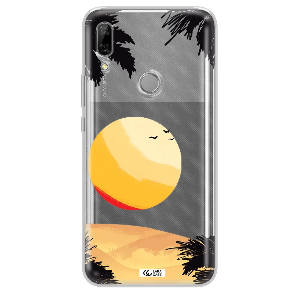 Sunset On The Beach Huawei P Smart Z Clear TPU Case