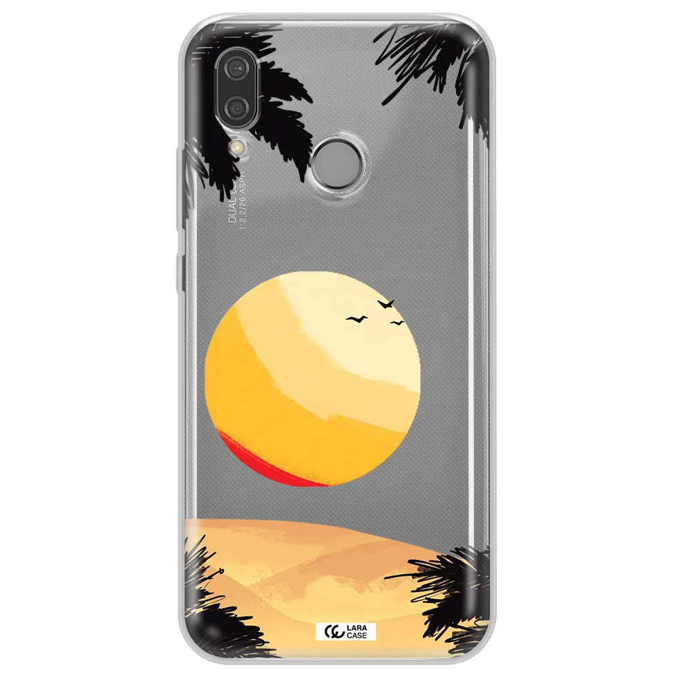 Sunset On The Beach Huawei P20 Lite Clear TPU Case