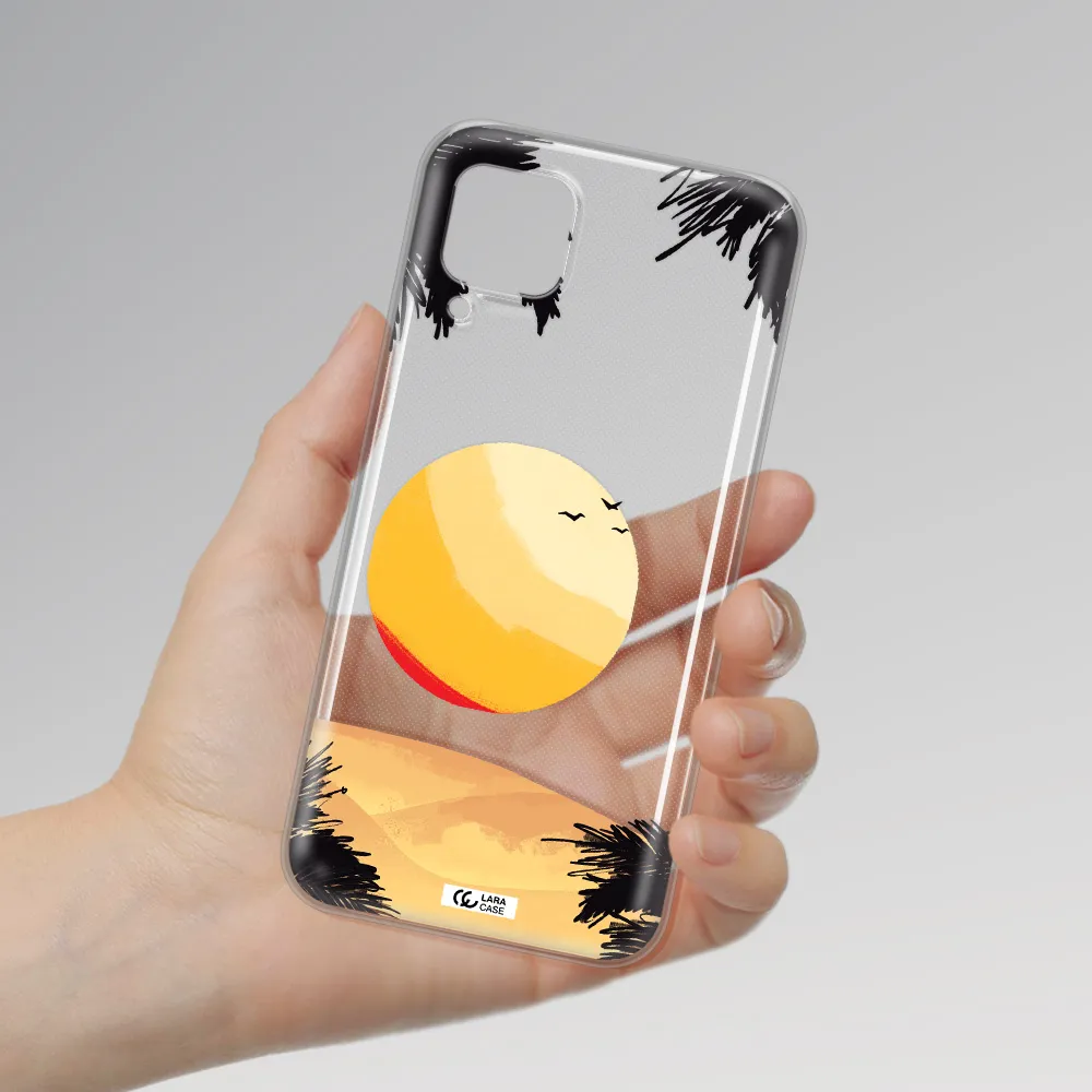 Sunset On The Beach Huawei P40 Lite Clear TPU Case