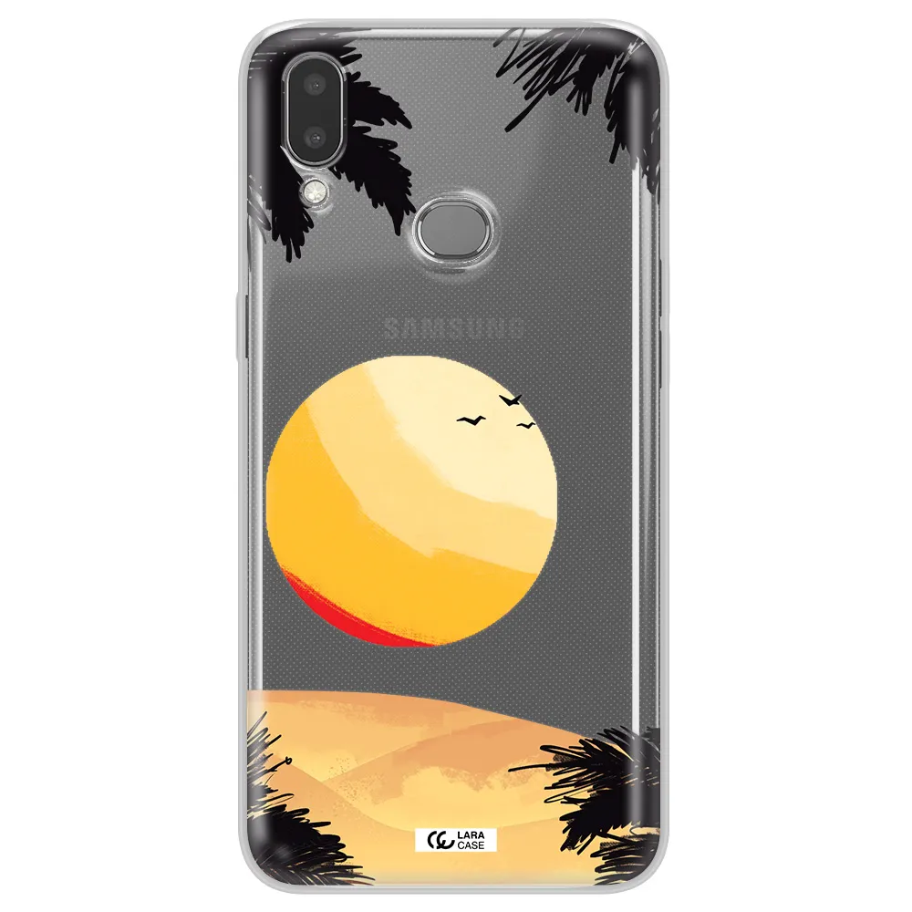 Sunset On The Beach Samsung A10S Clear TPU Case