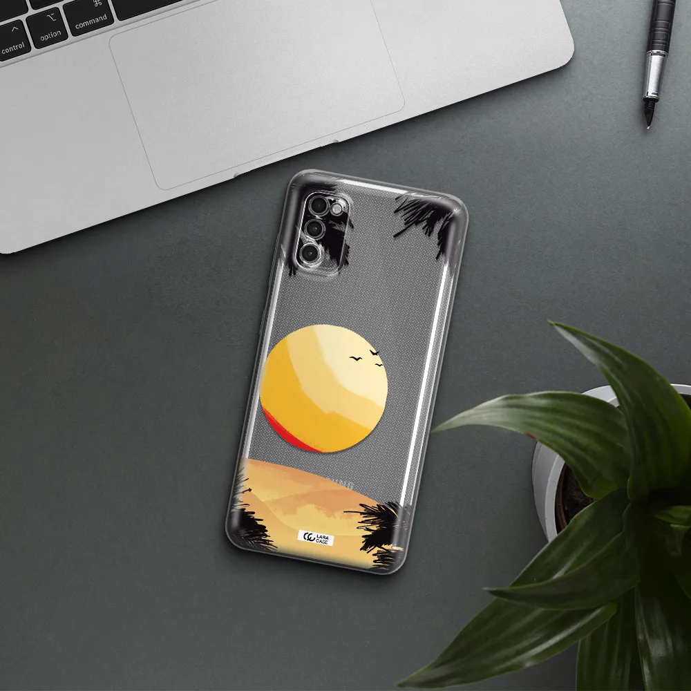 Sunset On The Beach Samsung A41 Clear Tpu Case