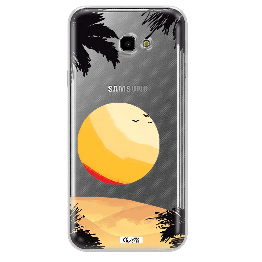 Sunset On The Beach Samsung J4 Plus Clear TPU Case