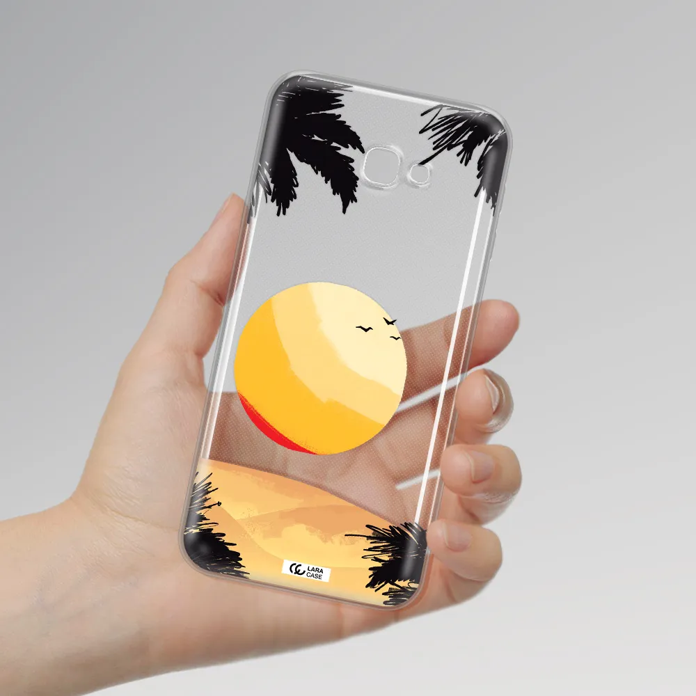 Sunset On The Beach Samsung J4 Plus Clear TPU Case
