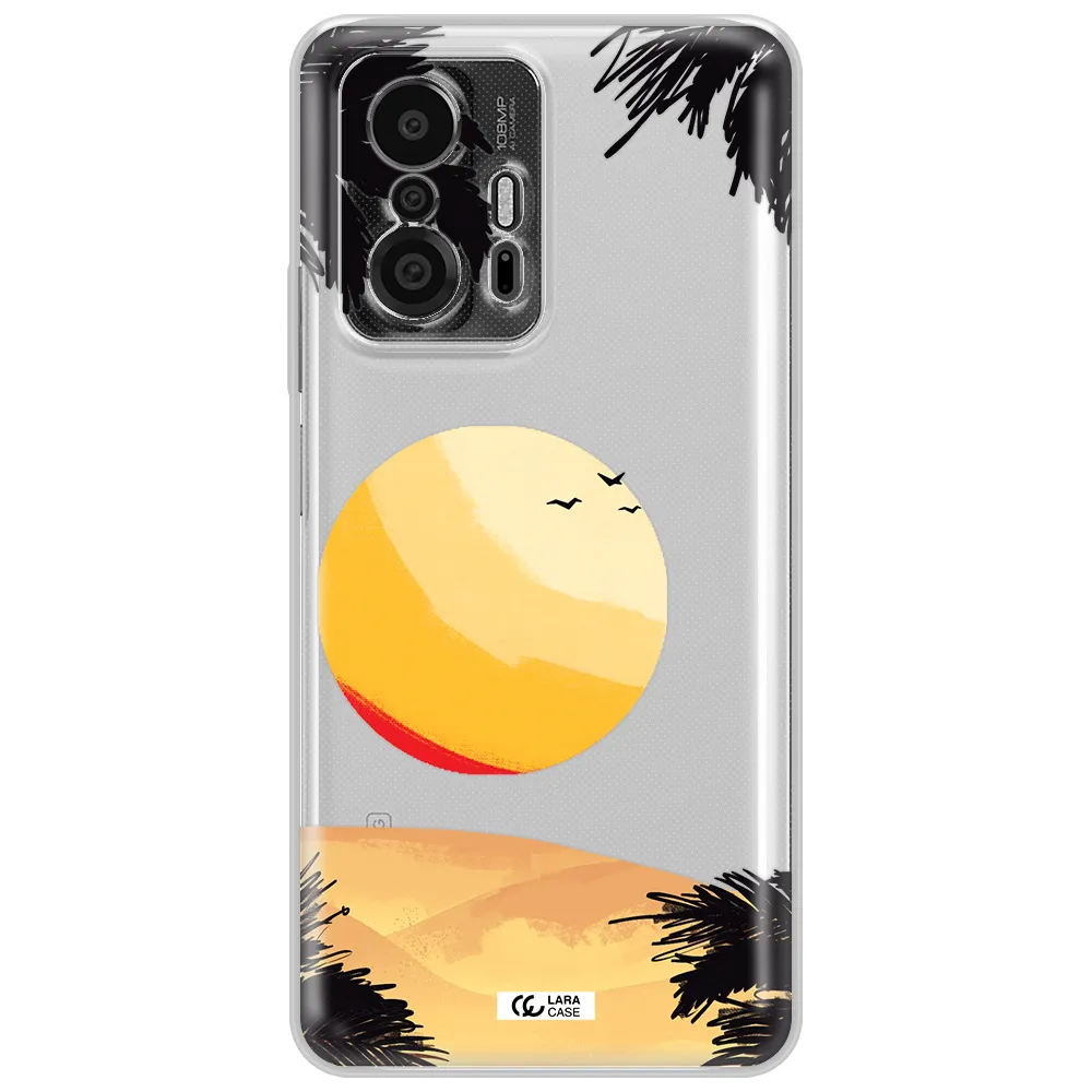 Sunset On The Beach Xiaomi 11T Pro Clear Tpu Case