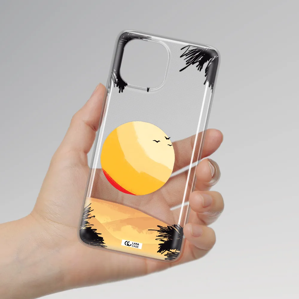 Sunset On The Beach Xiaomi Mi 11 Lite Clear TPU Case