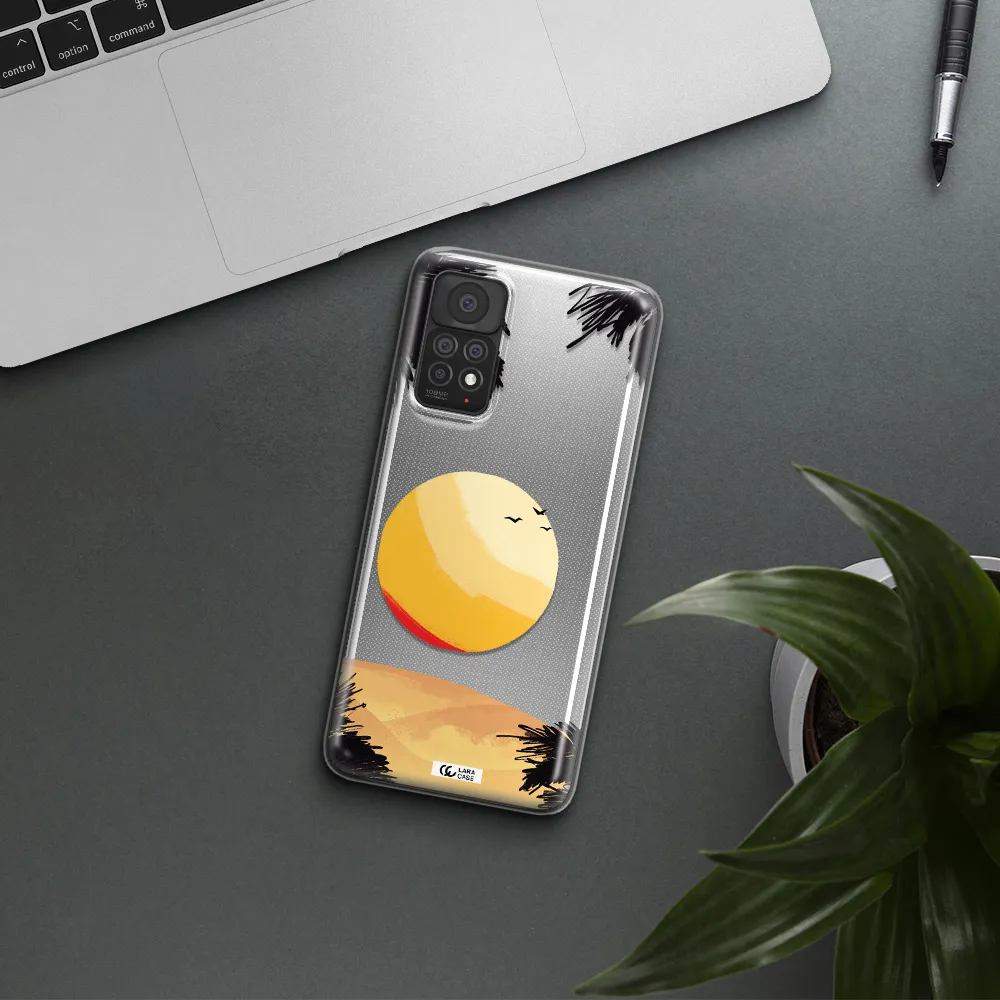 Sunset On The Beach Xiaomi Note 11 Pro Clear TPU Case