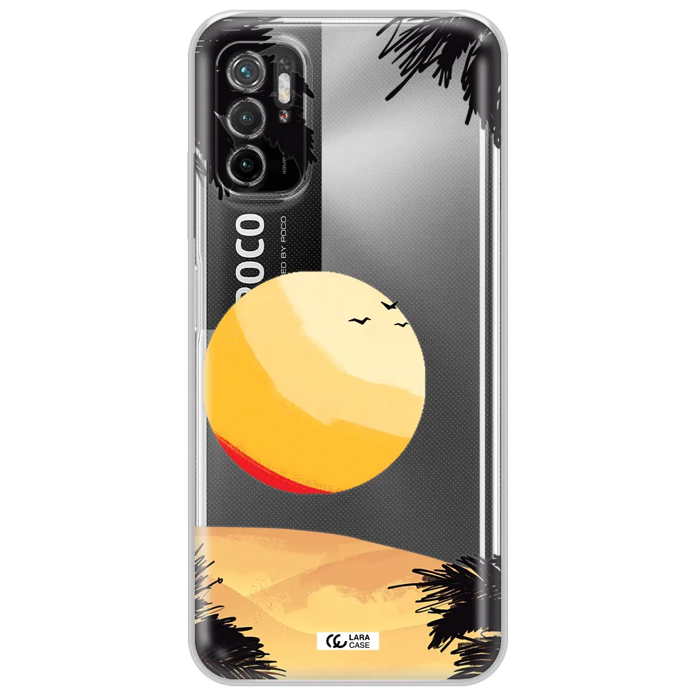 Sunset On The Beach Xiaomi Poco M3 Pro Clear Tpu Case