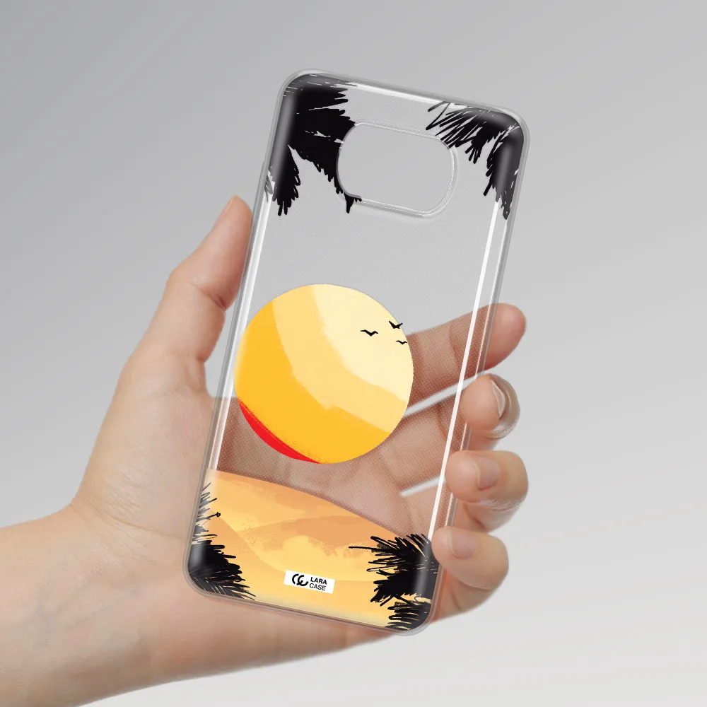 Sunset On The Beach Xiaomi Poco X3 Clear TPU Case