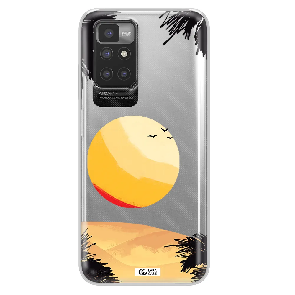 Sunset On The Beach Xiaomi Redmi 10 Clear TPU Case