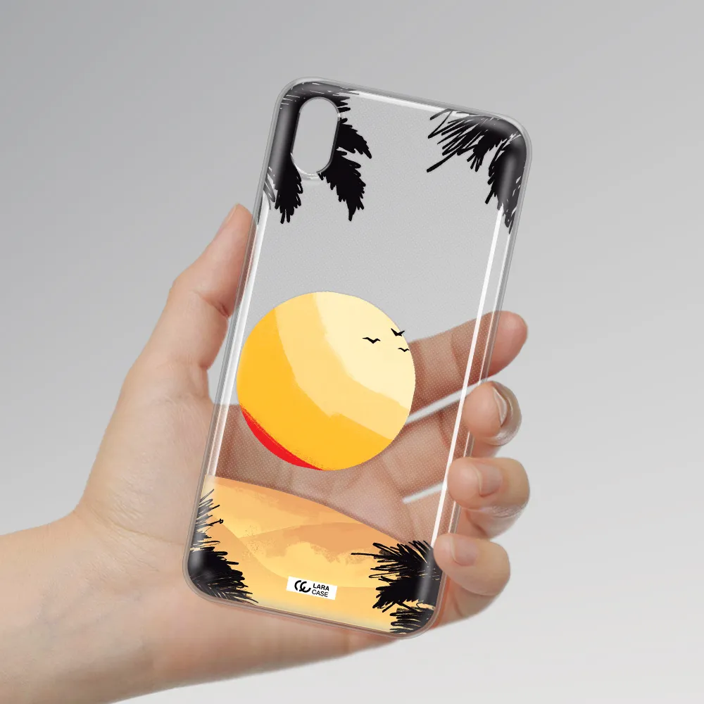 Sunset On The Beach Xiaomi Redmi 7A Clear TPU Case