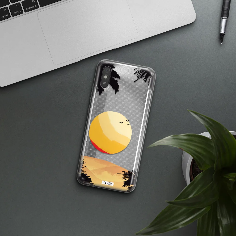 Sunset On The Beach Xiaomi Redmi 9A Clear TPU Case