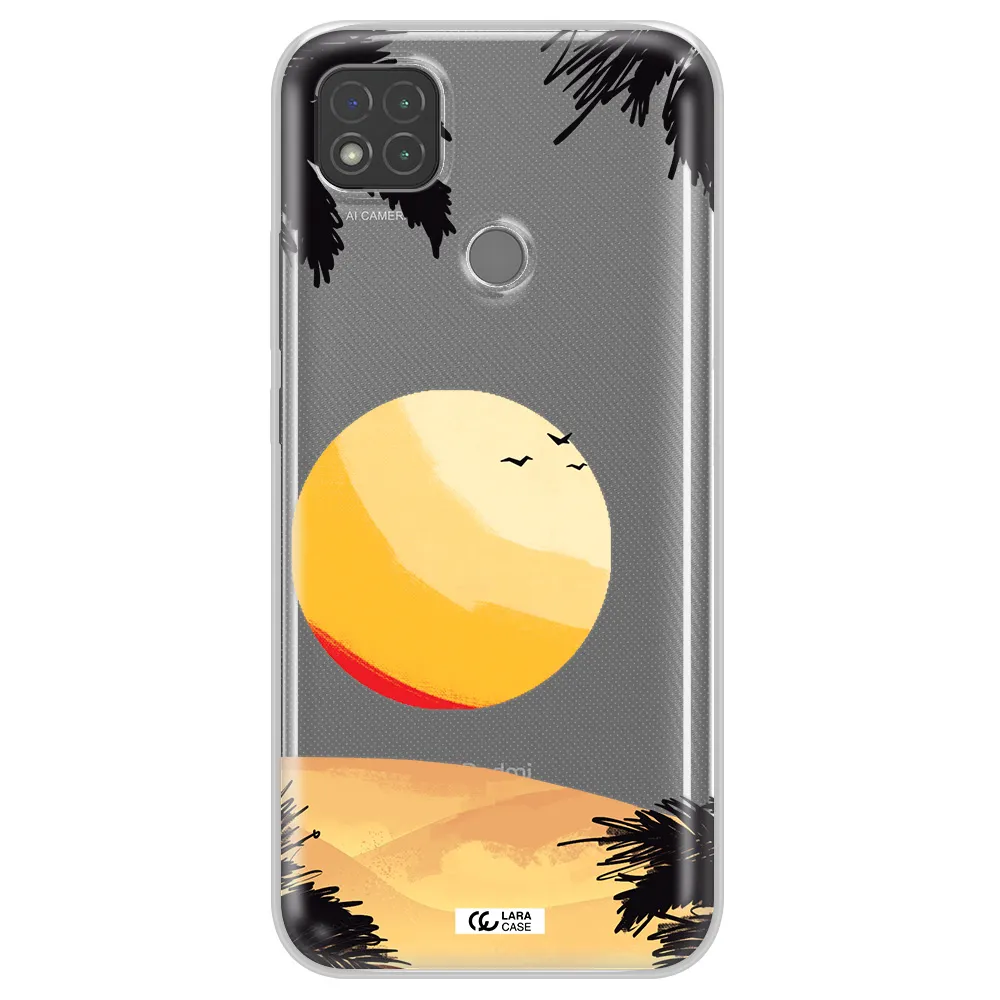 Sunset On The Beach Xiaomi Redmi 9C Clear TPU Case