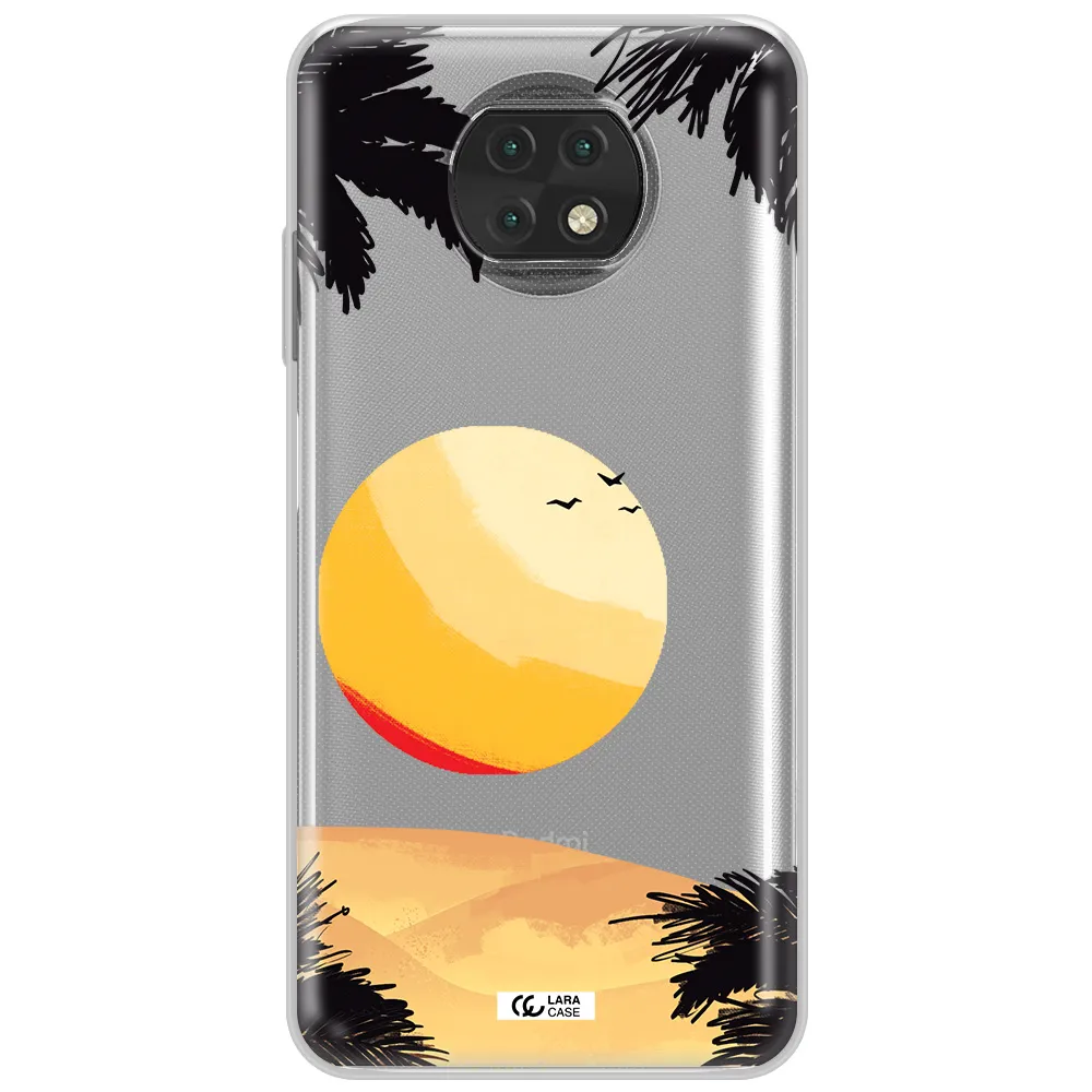 Sunset On The Beach Xiaomi Redmi Note 9T Clear Tpu Case