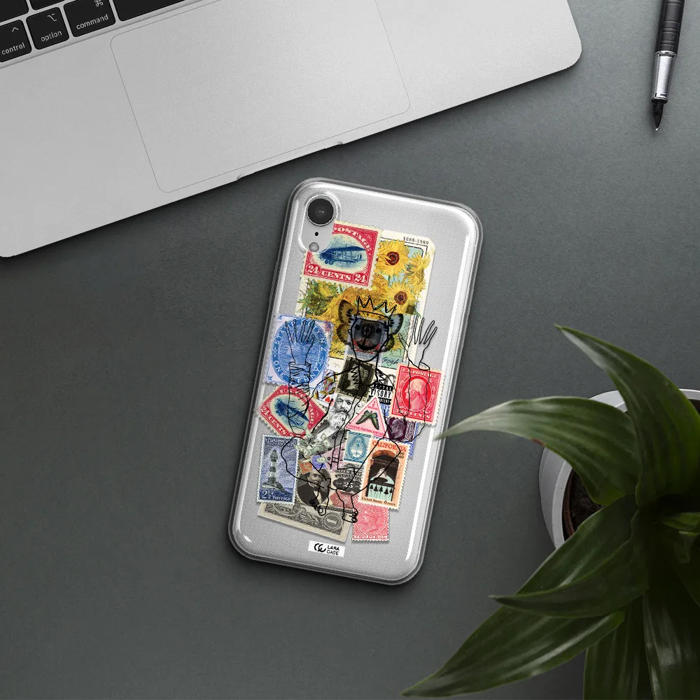 Stamp Collection Apple iPhone XR Clear TPU Case