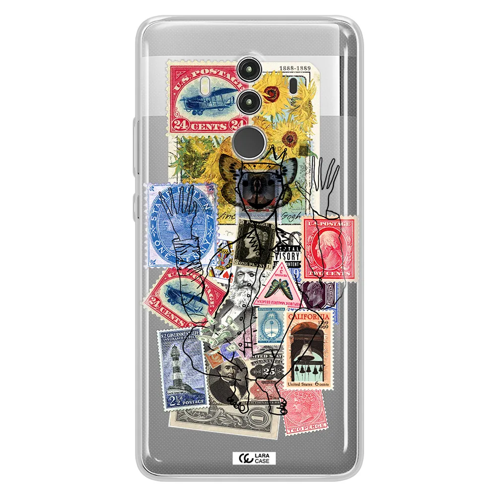 Stamp Collection Huawei Mate 10 Clear TPU Case