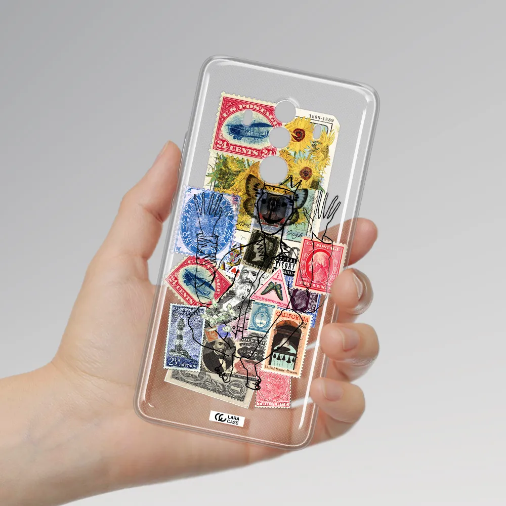 Stamp Collection Huawei Mate 10 Clear TPU Case