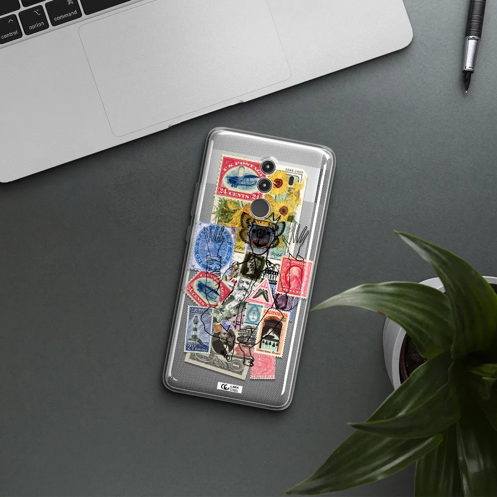 Stamp Collection Huawei Mate 10 Clear TPU Case