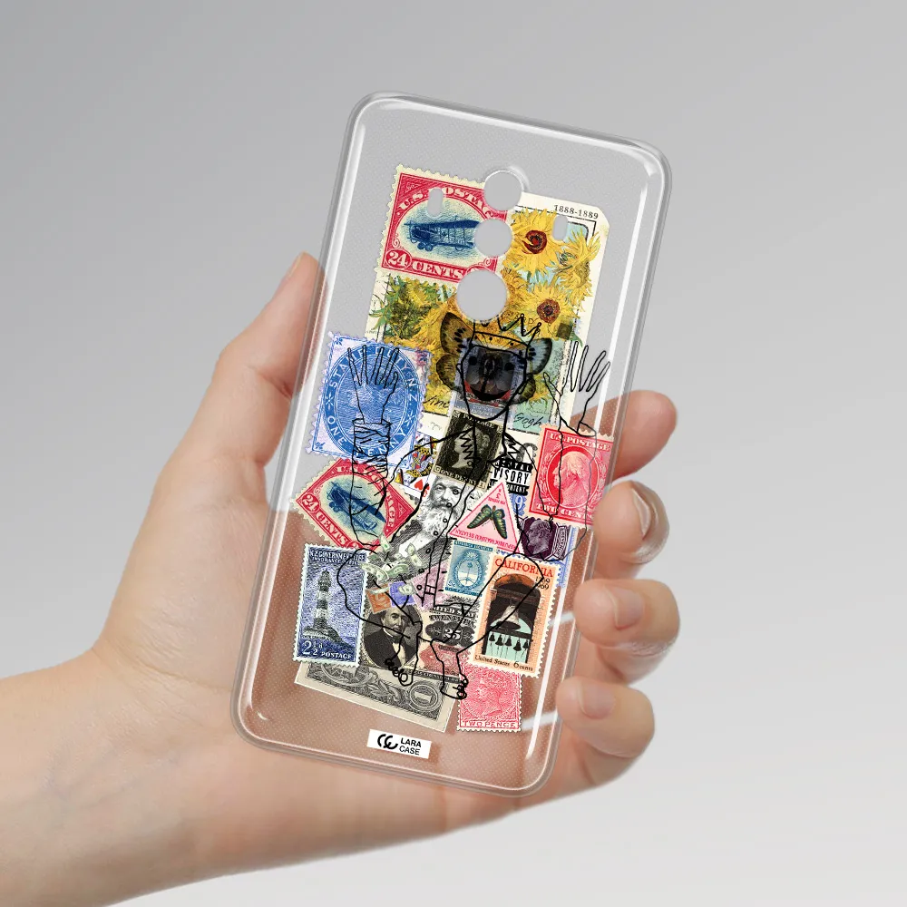 Stamp Collection Huawei Mate 10 Pro Clear TPU Case